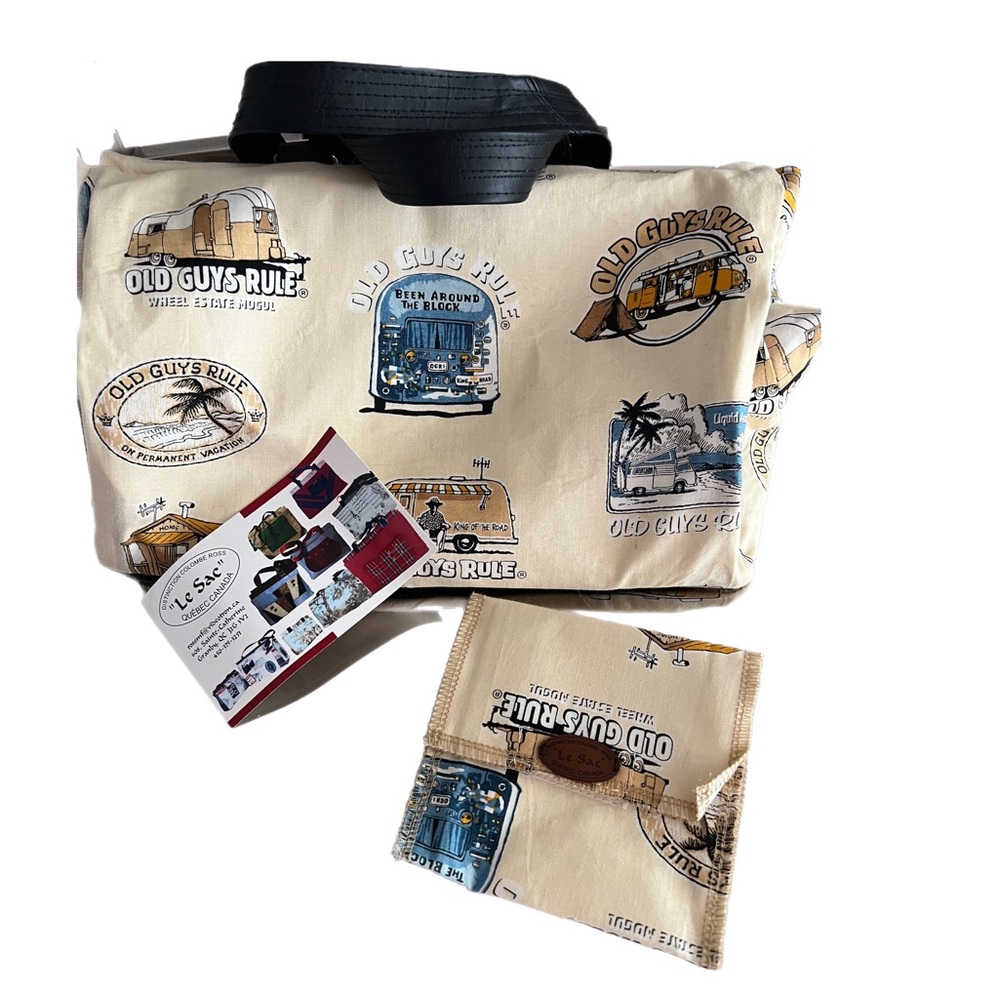 “Le Sac” Colombe Ross creation Great for Lunch bag /purse